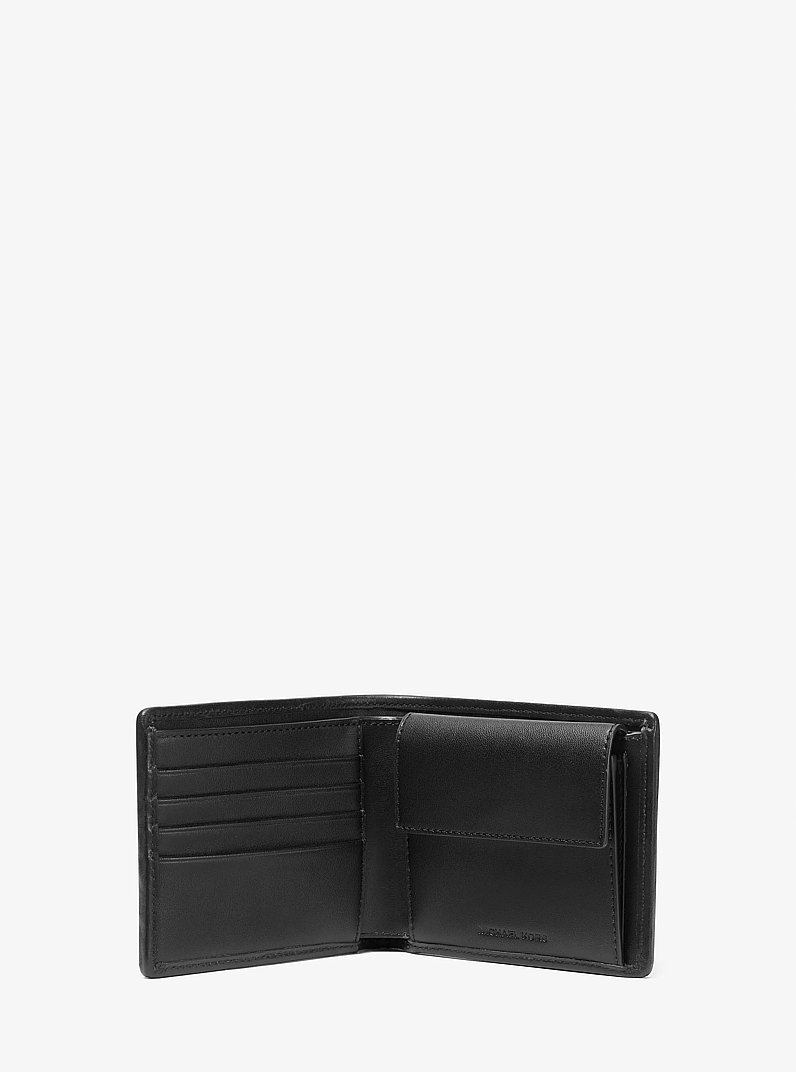 Hudson Empire Logo Jacquard Billfold Wallet