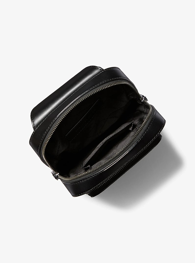 Cooper Commuter Logo Sling Pack in BLACK | Michael Kors