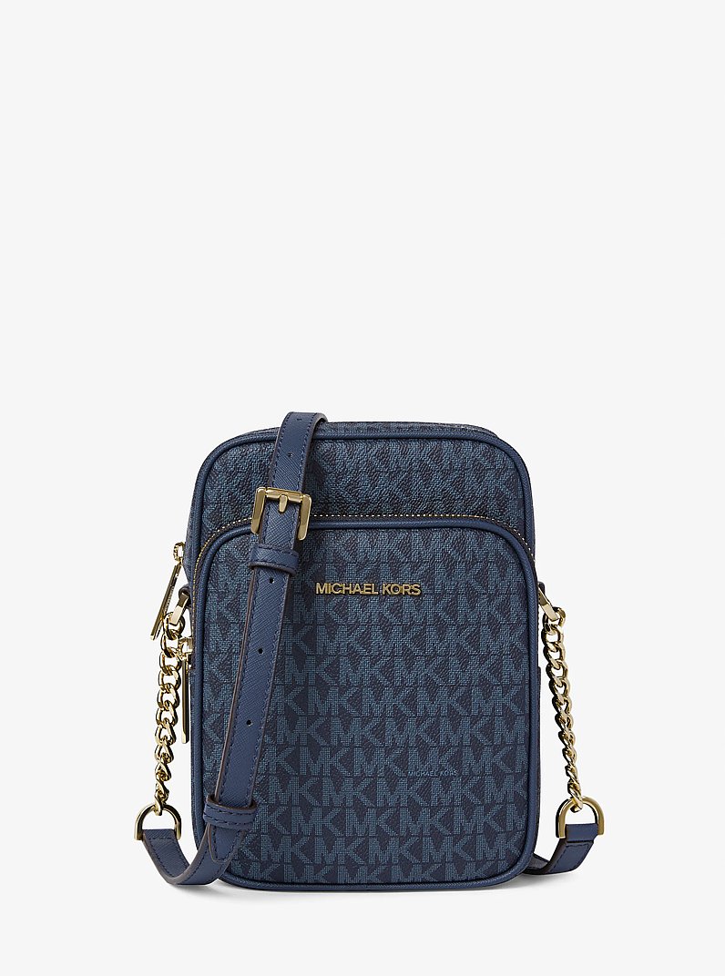 Jet Set Travel Medium Logo Crossbody Bag