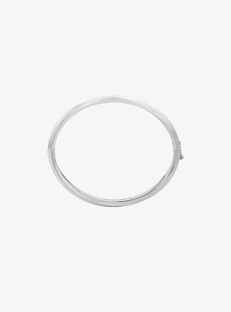 Pulsera r&iacute;gida torsada in PLATEADO | Michael Kors