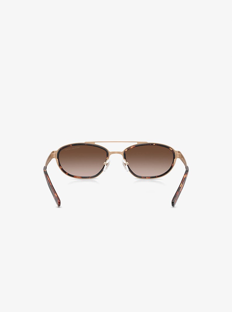 Suffolk Sunglasses in BEIGE GOLD | Michael Kors