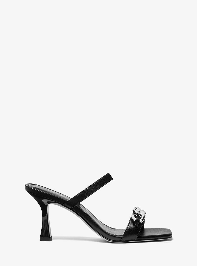 Amali Embellished Sandal in BLACK | Michael Kors