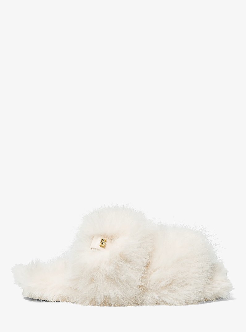 Tula Faux Fur Slide