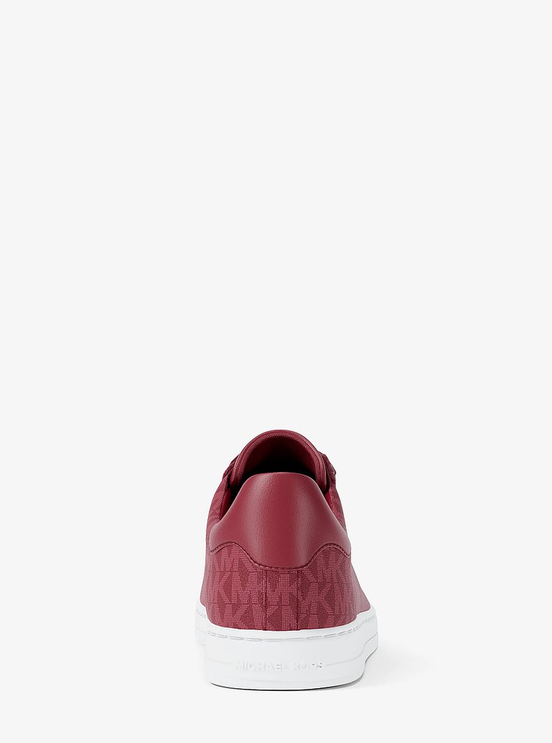 Jacob Signature Logo Sneaker in CHERRY | Michael Kors