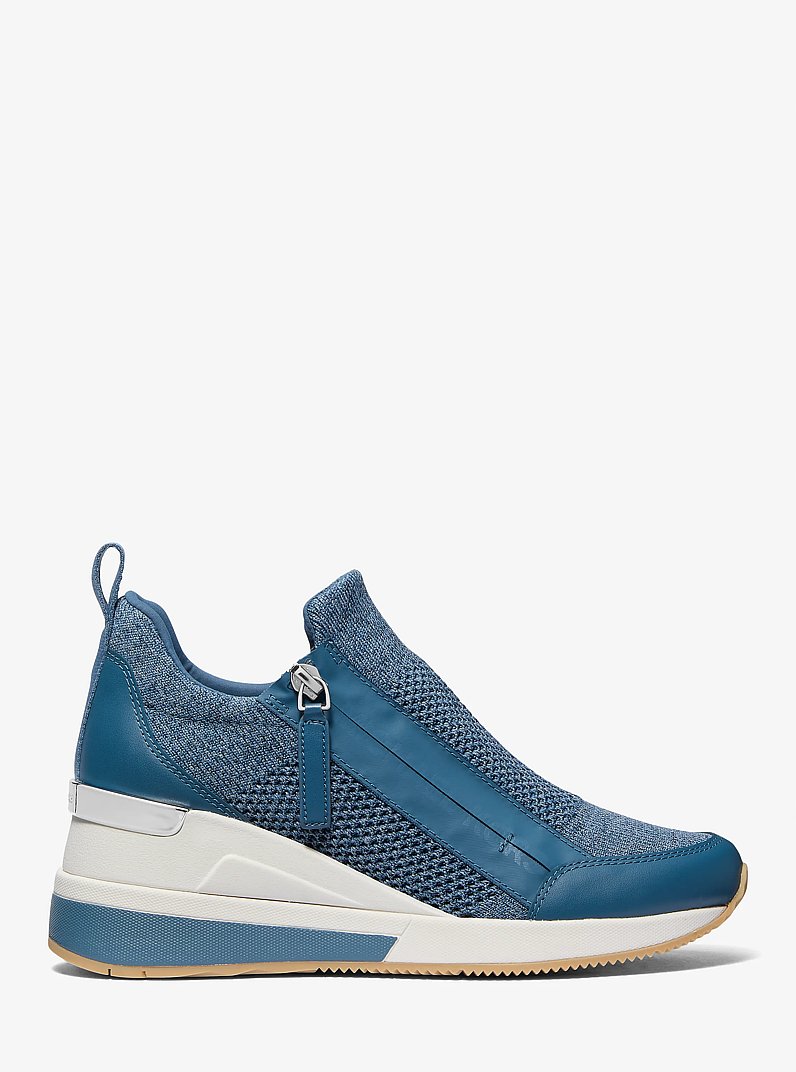 Willis Stretch Knit Trainer in UNION WASH | Michael Kors