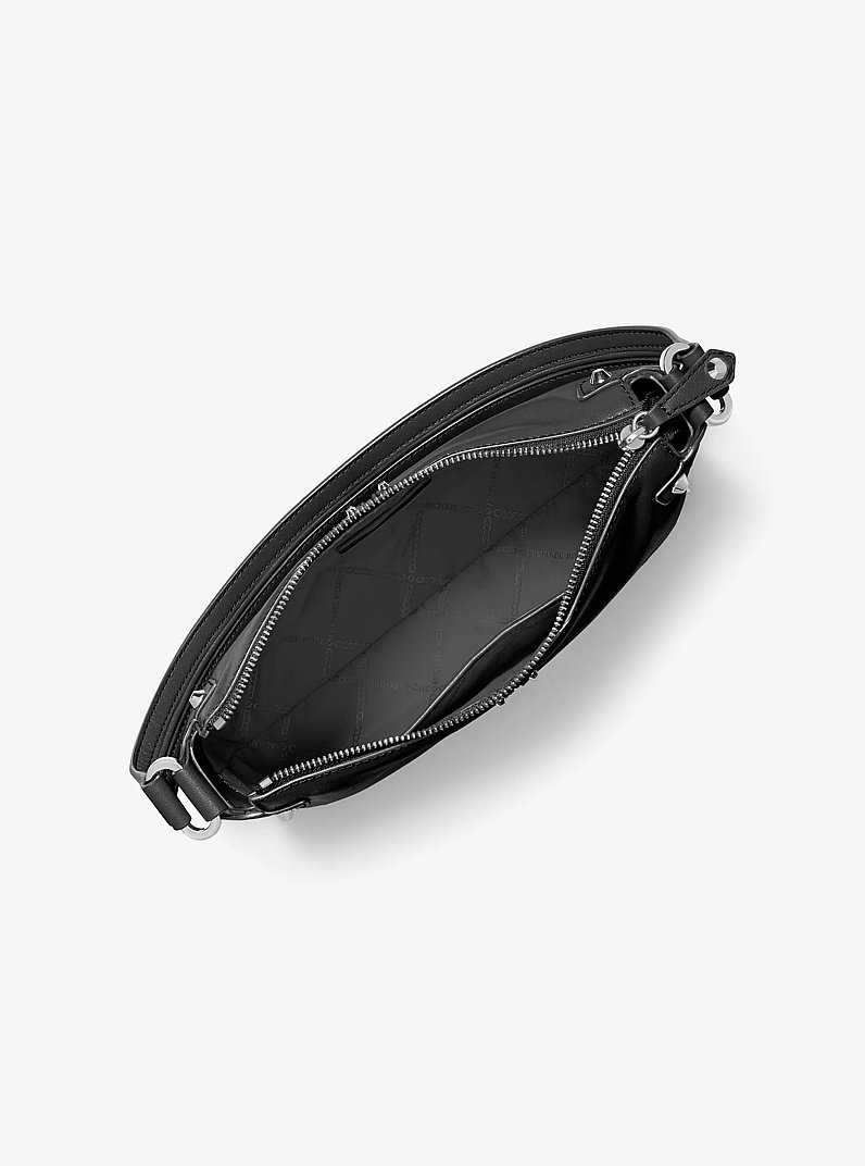 Astor Large Studded Leather Shoulder Bag in BLACK | Michael Kors