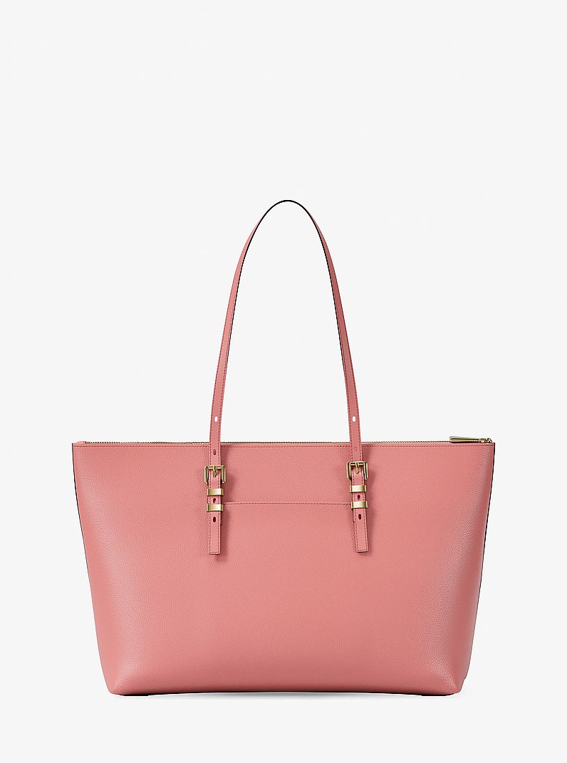 Grand cabas Quinn en cuir grain&eacute; in PRIMROSE | Michael Kors