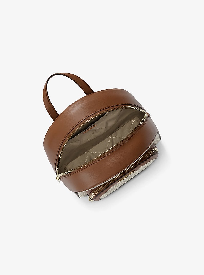Jaycee Extra-Small Signature Logo Backpack in VANILLA | Michael