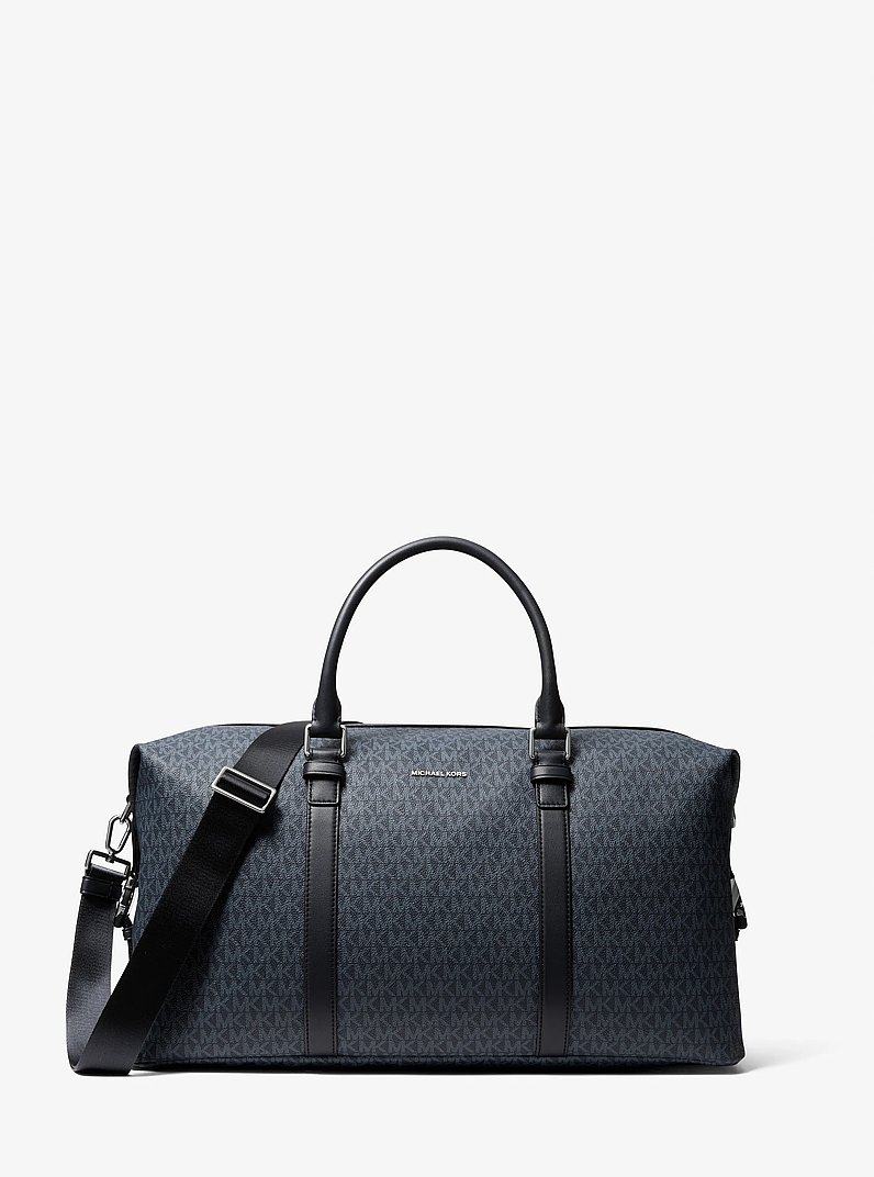 Hudson Logo Weekender Bag in ADML/PL BLUE | Michael Kors