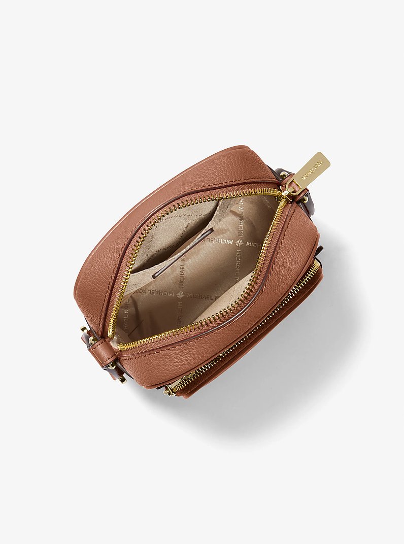 Bandolera Jet Set mediana de piel in LUGGAGE | Michael Kors