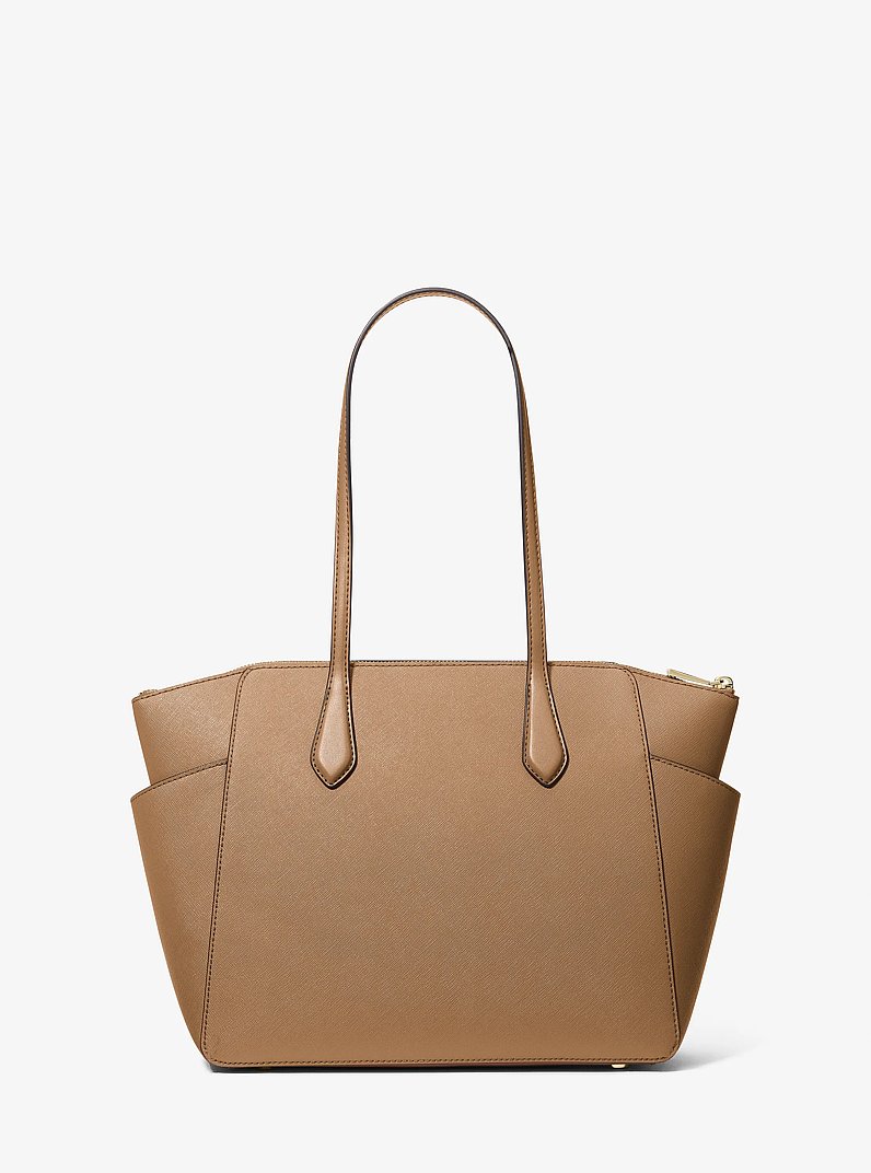 Bolso tote Marilyn mediano de piel saffiano in C&Aacute;SCARA | Michael Kors