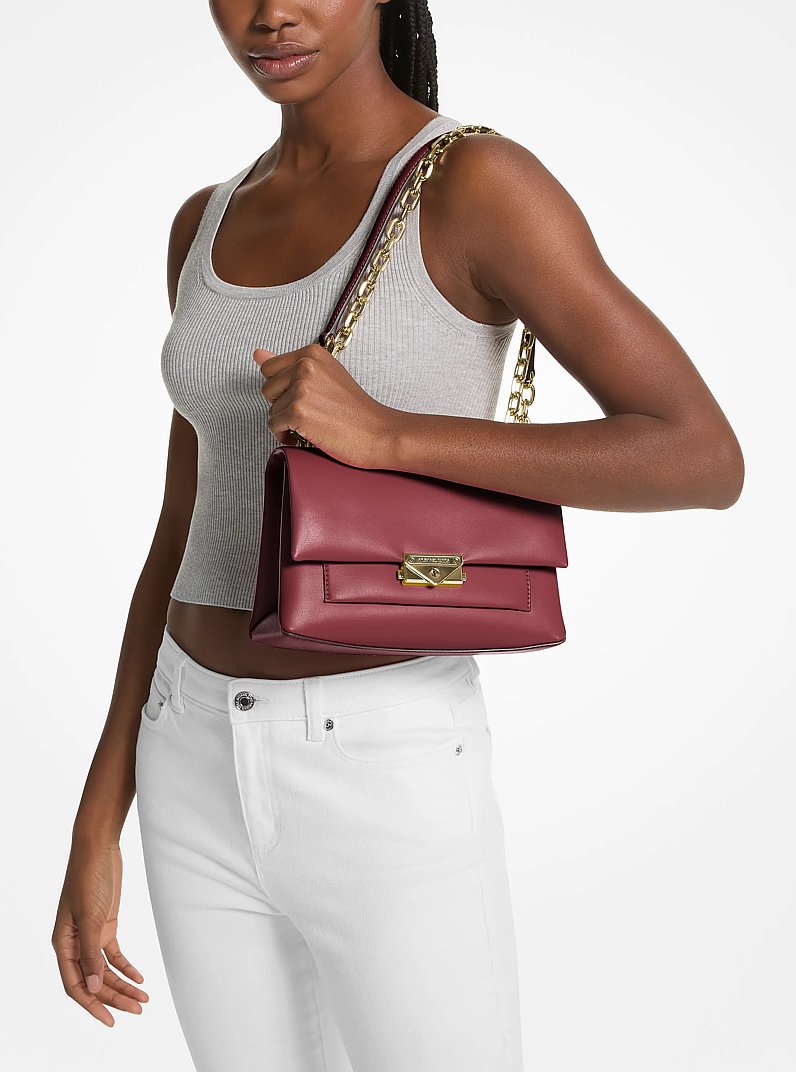 Bolso de hombro Cece mediano in ROS&Aacute;CEO POLVORIENTO | Michael Kors
