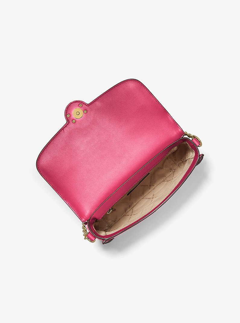 Bolso de hombro Leida mediano con tachuelas