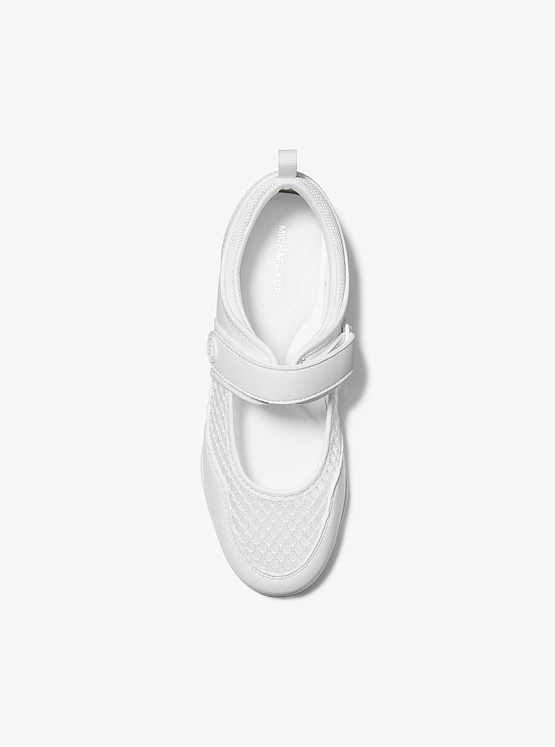 Kyler Mary Jane Sneaker in OPTIC WHITE | Michael Kors