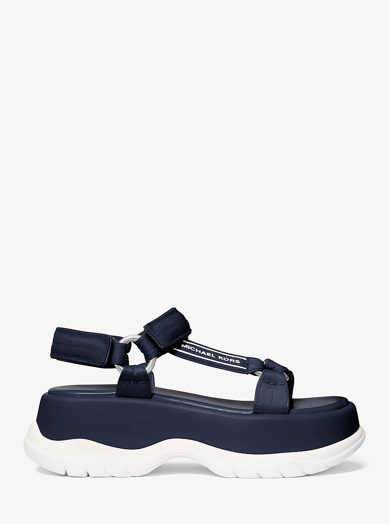 Katrina Nylon Sport Sandal in NAVY | Michael Kors
