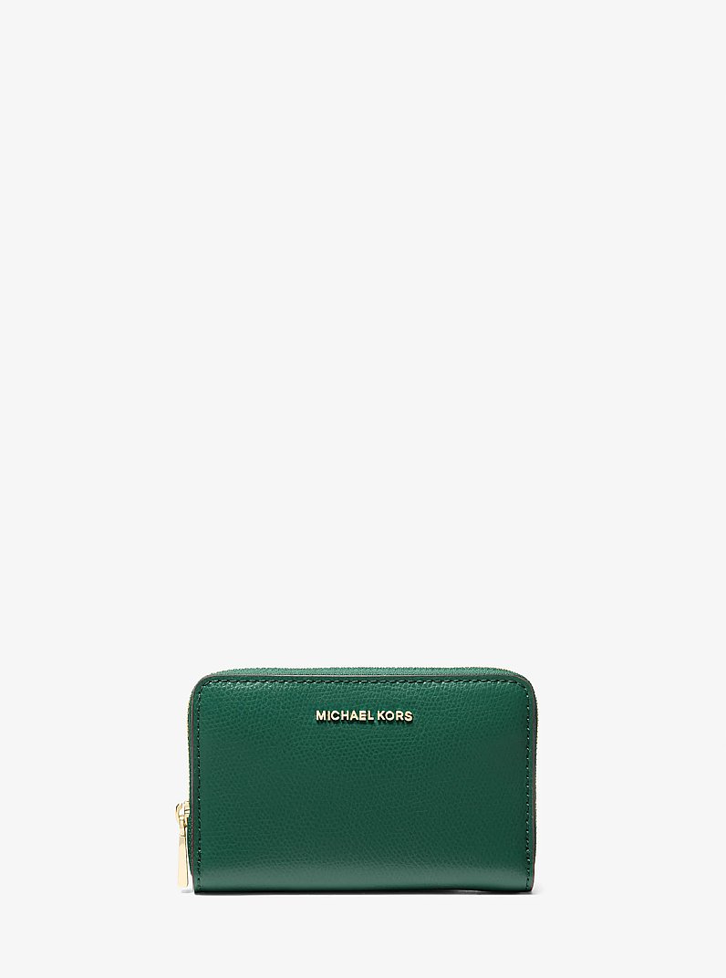 Jet Set Small Leather Wallet in BOSCO | Michael Kors