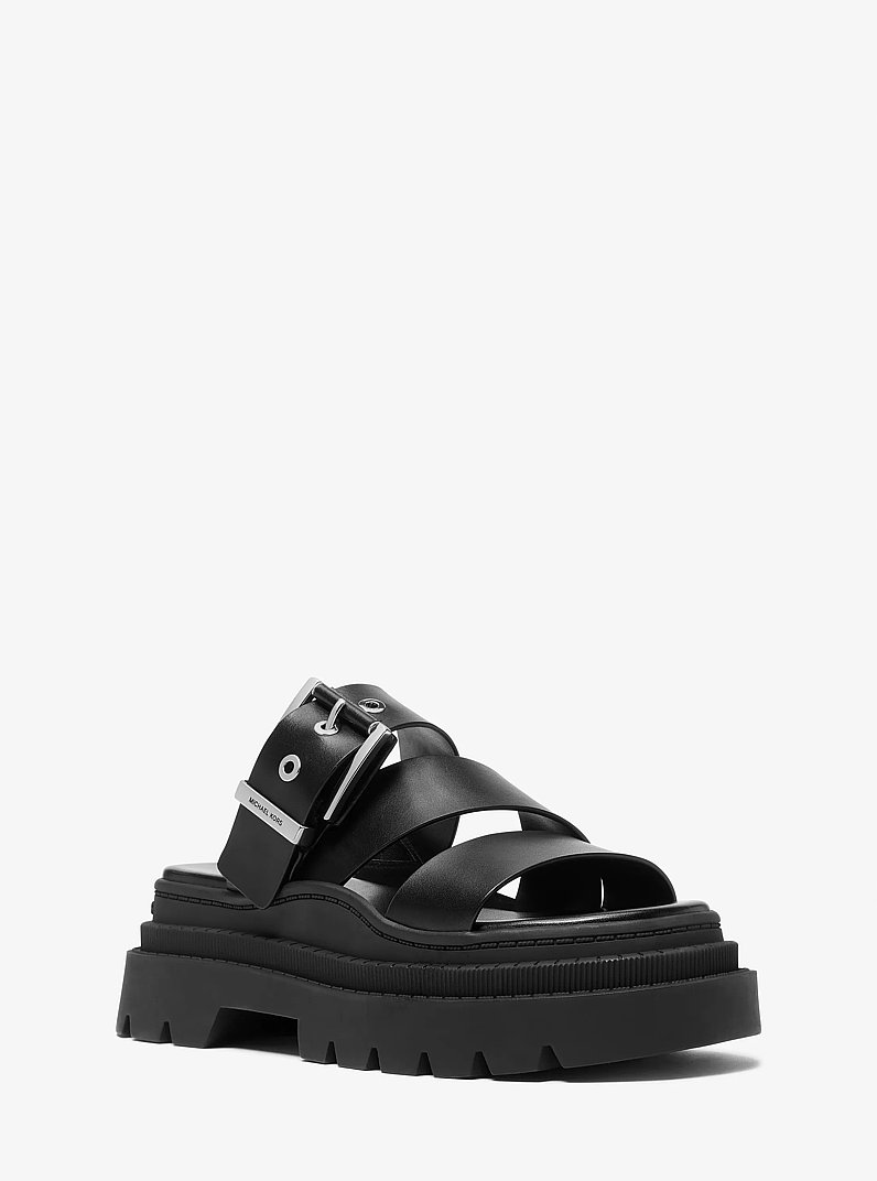 Colby Leather Platform Sandal