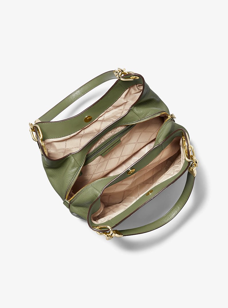 Lillie Large Pebbled Leather Shoulder Bag - Sale | Michael Kors [US]