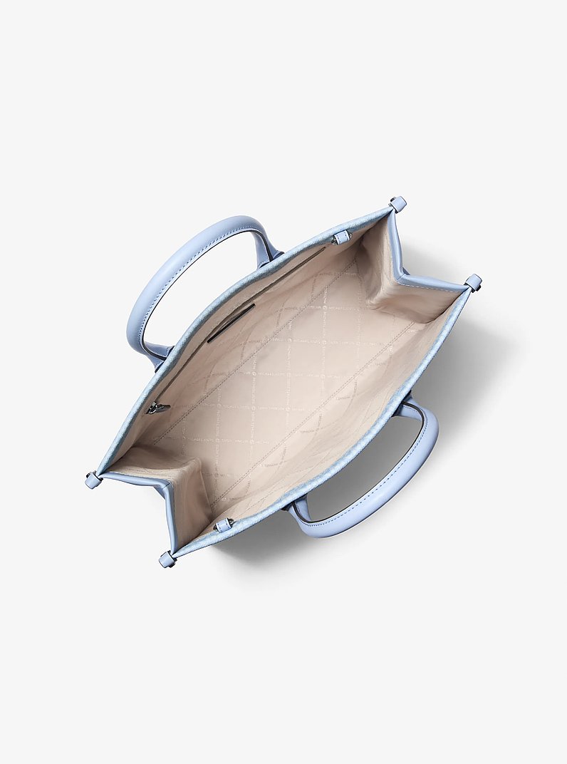 Mirella Medium Ombr&eacute; Logo Tote Bag in LIGHT SKY | Michael Kors