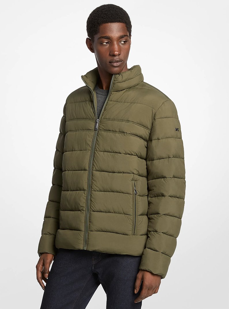 Veste matelass&eacute;e en nylon Baxter in PISTACHE | Michael Kors