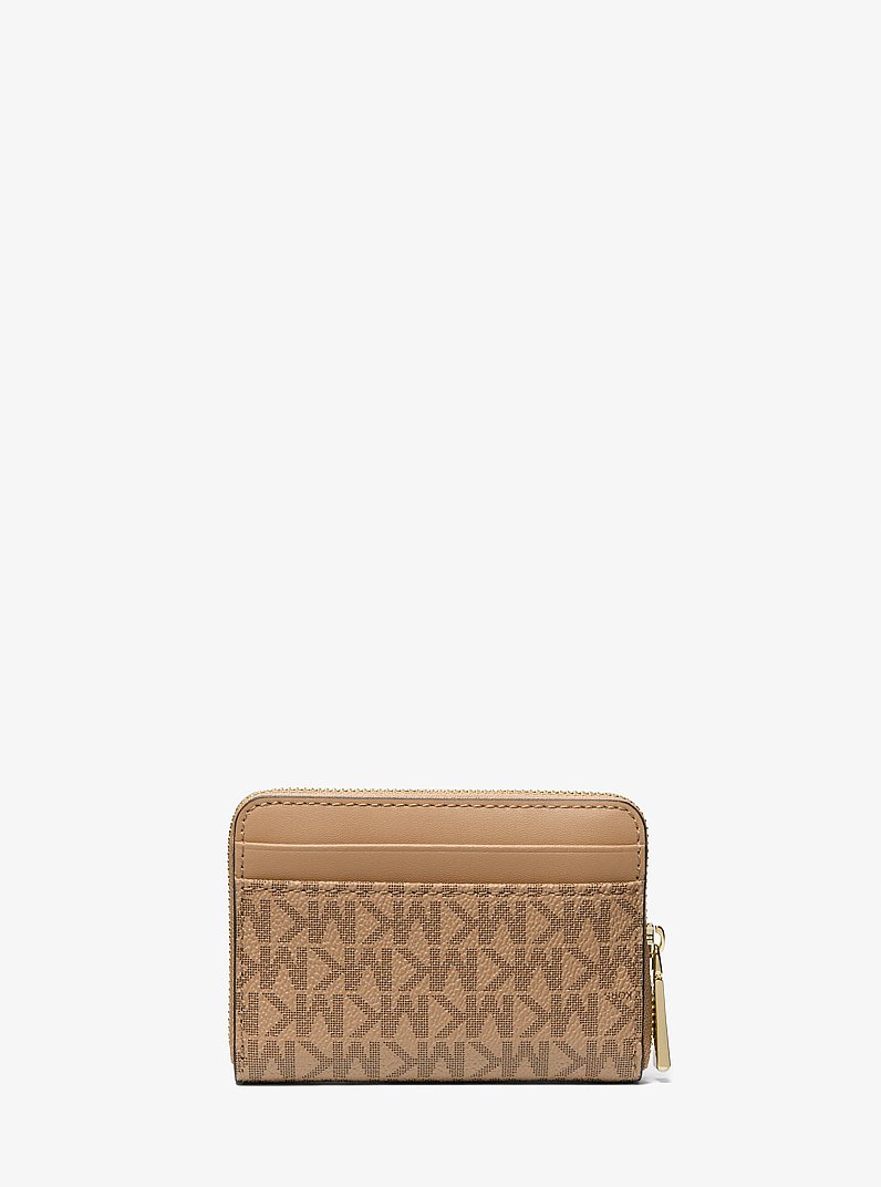 Jet Set Small Logo Wallet in CAMEL | Michael Kors