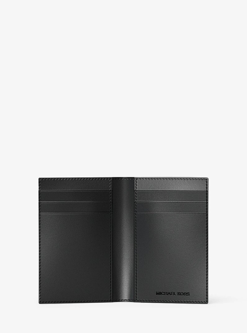 Hudson Logo Bi-Fold Card Case in IMPERIAL BLUE | Michael Kors