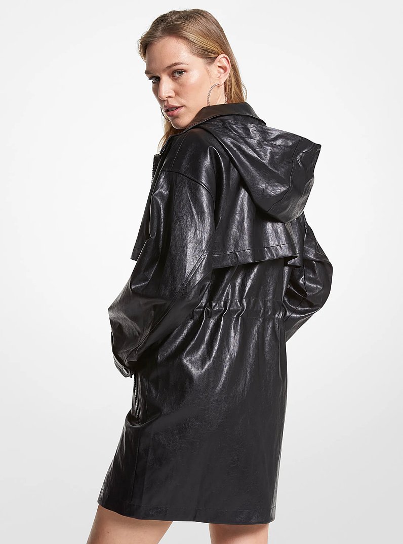 Coated Parka in BLACK | Michael Kors