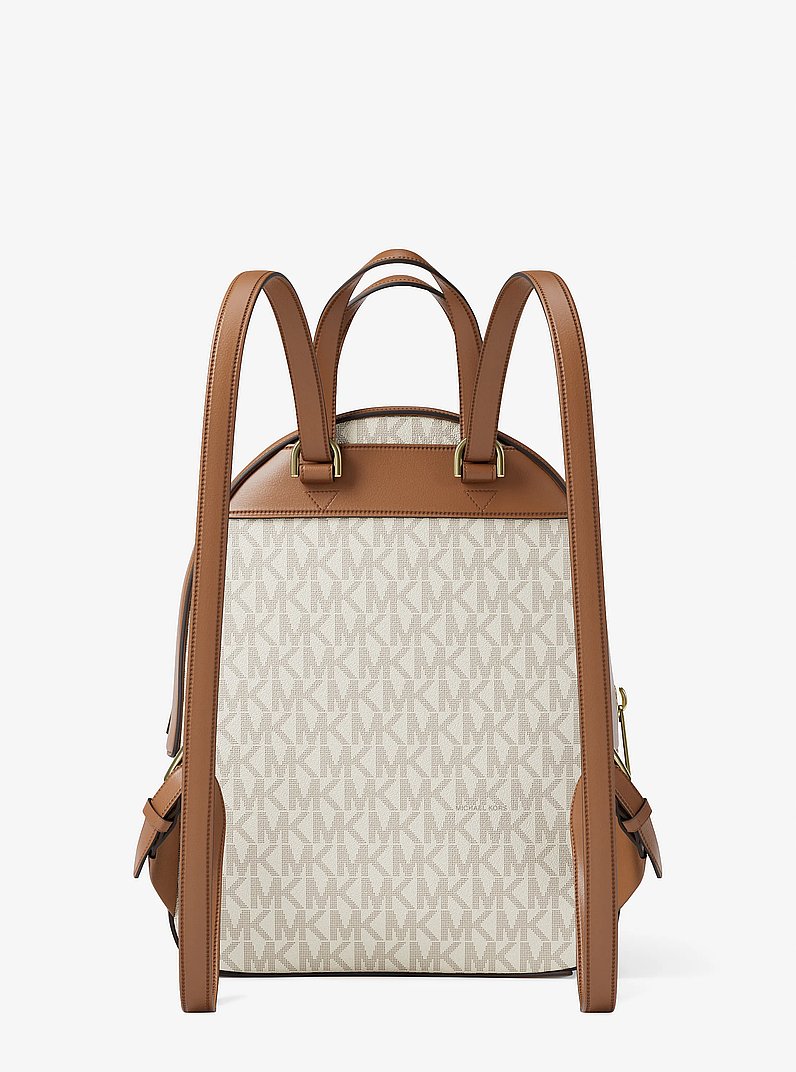Jaycee Extra-Small Signature Logo Backpack in VANILLA  display picture 1