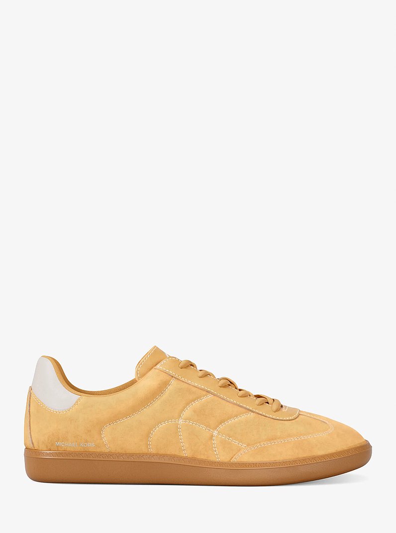 Benny Suede Sneaker in HONEYWHEAT | Michael Kors