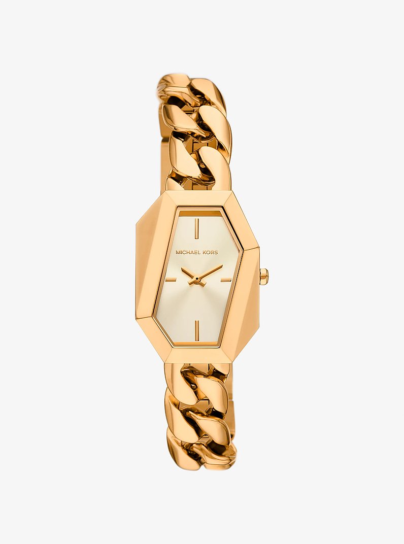 Mini Suri Gold-Tone Watch in GOLD | Michael Kors