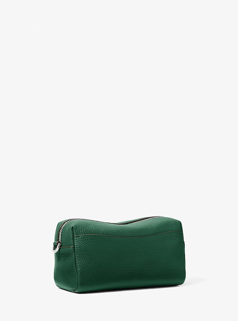 Bryant Small Pebbled Leather Convertible Crossbody Bag in MOSS | Michael Kors