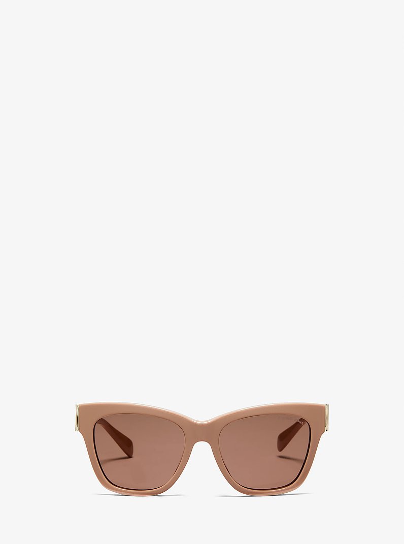 Empire Square Sunglasses in CAMEL | Michael Kors