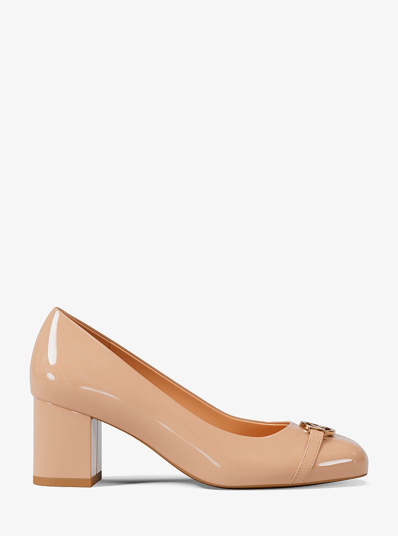 Escarpin &agrave; talon bloc Dori verni in ROSE DRAG&Eacute;E CLAIR | Michael Kors