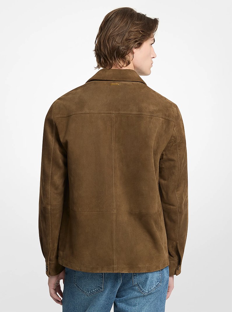 Suede Jacket in DUFFLE | Michael Kors