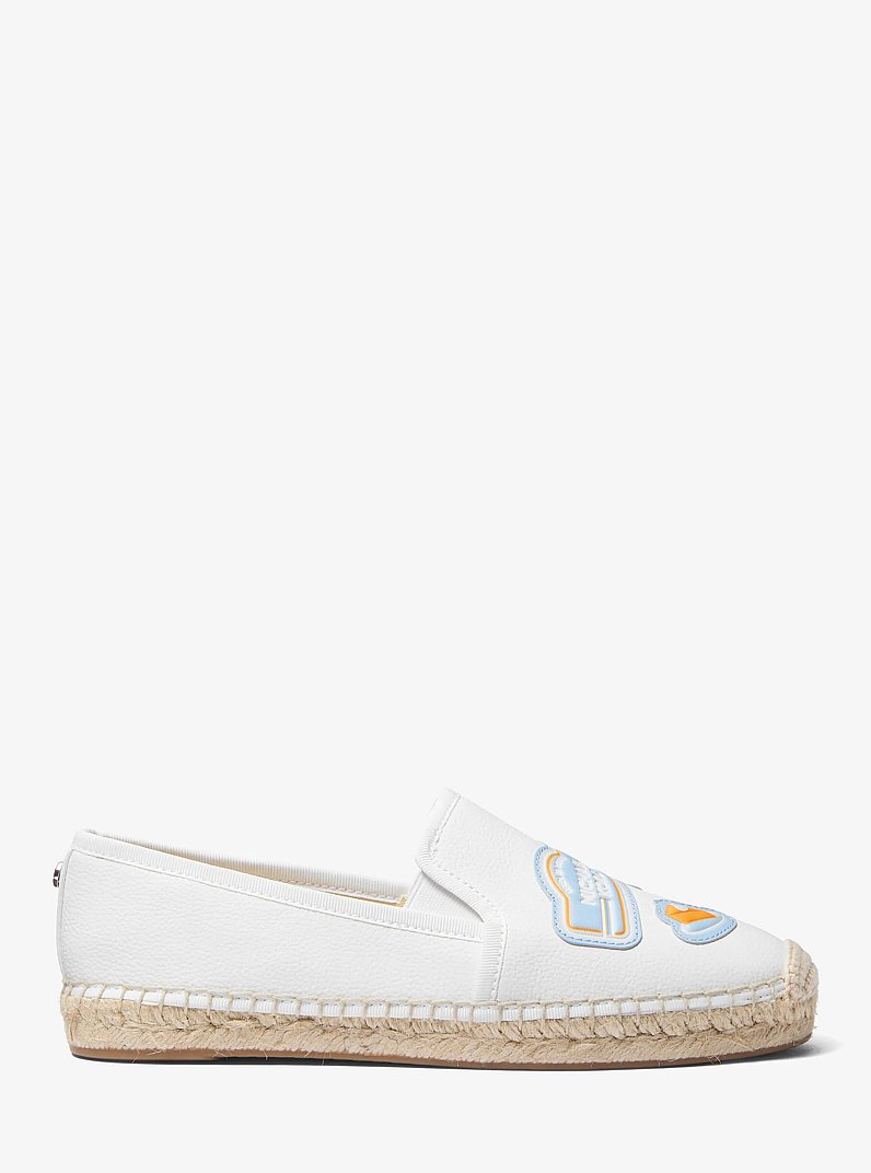 Hastings Embellished Espadrille in OPTIC WHITE | Michael Kors