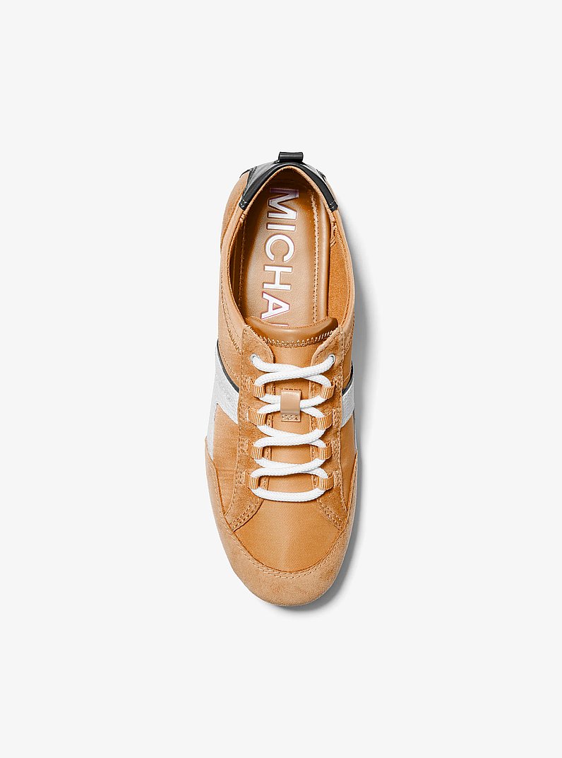 Keely Nylon Trainer in PEANUT | Michael Kors
