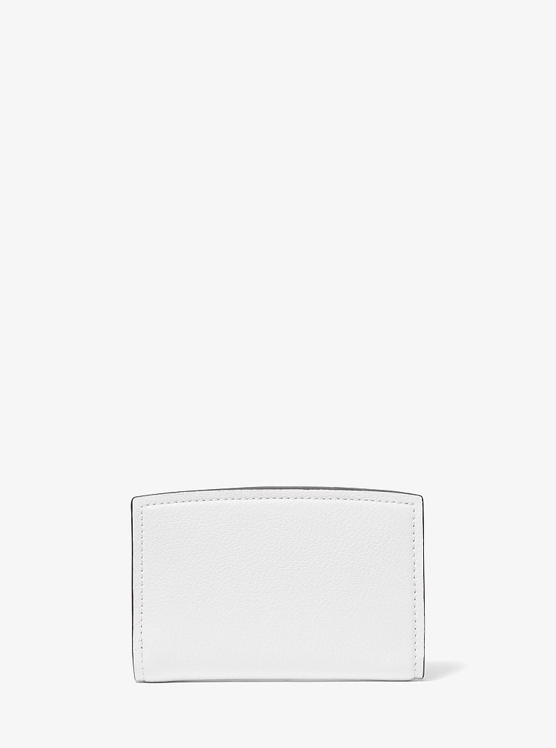 Brieftasche Bryant Medium aus gekrispeltem Leder in OPTIC WHITE | Michael Kors