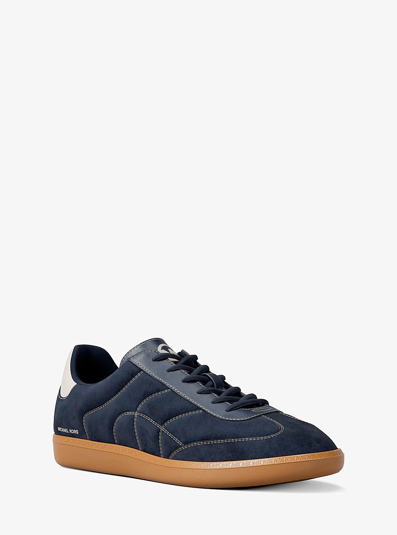 Espadrille Benny en su&egrave;de in BLEU MARINE | Michael Kors