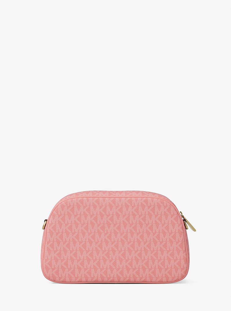 Jet Set Small Signature Logo Camera Crossbody Bag in PRIMROSE | Michael Kors