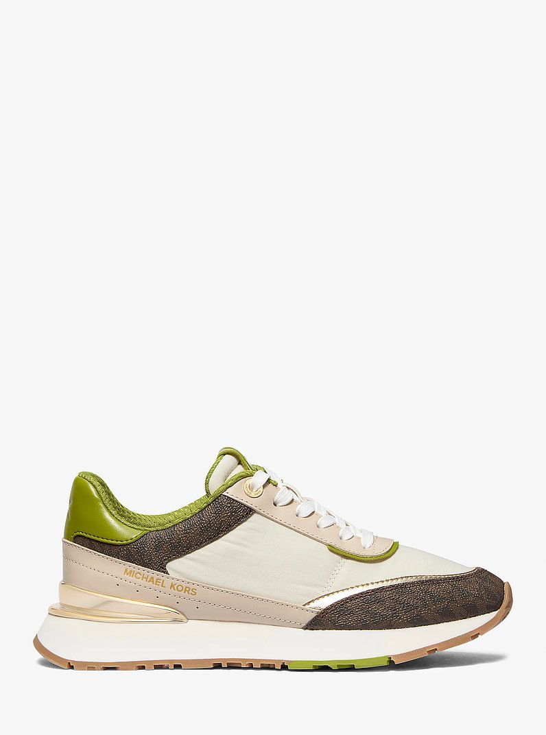 Sneaker Nova van gemengd materiaal in WEIDEGROEN | Michael Kors