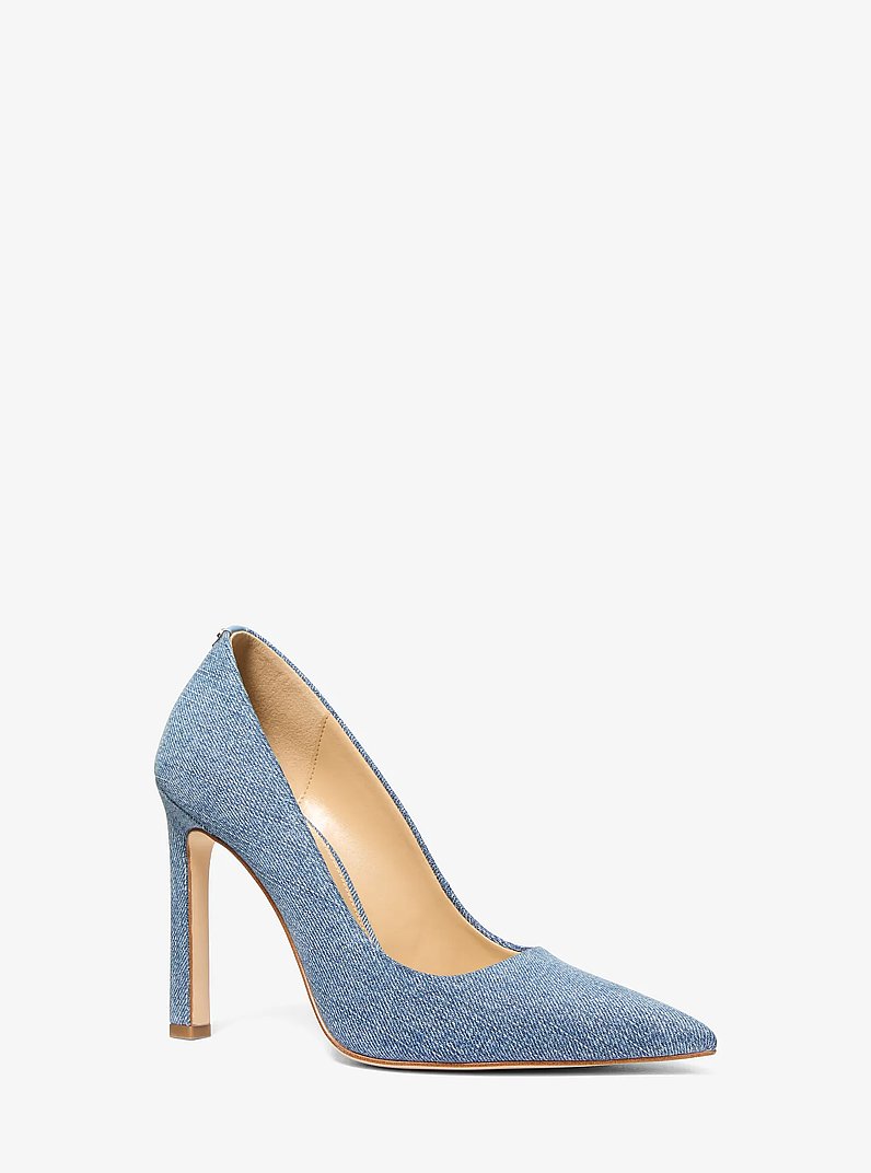 Amara Denim Pump in NEW HRZN WSH | Michael Kors