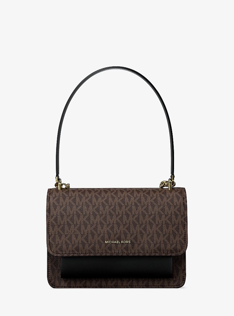 Claire Small Signature Logo Crossbody Bag