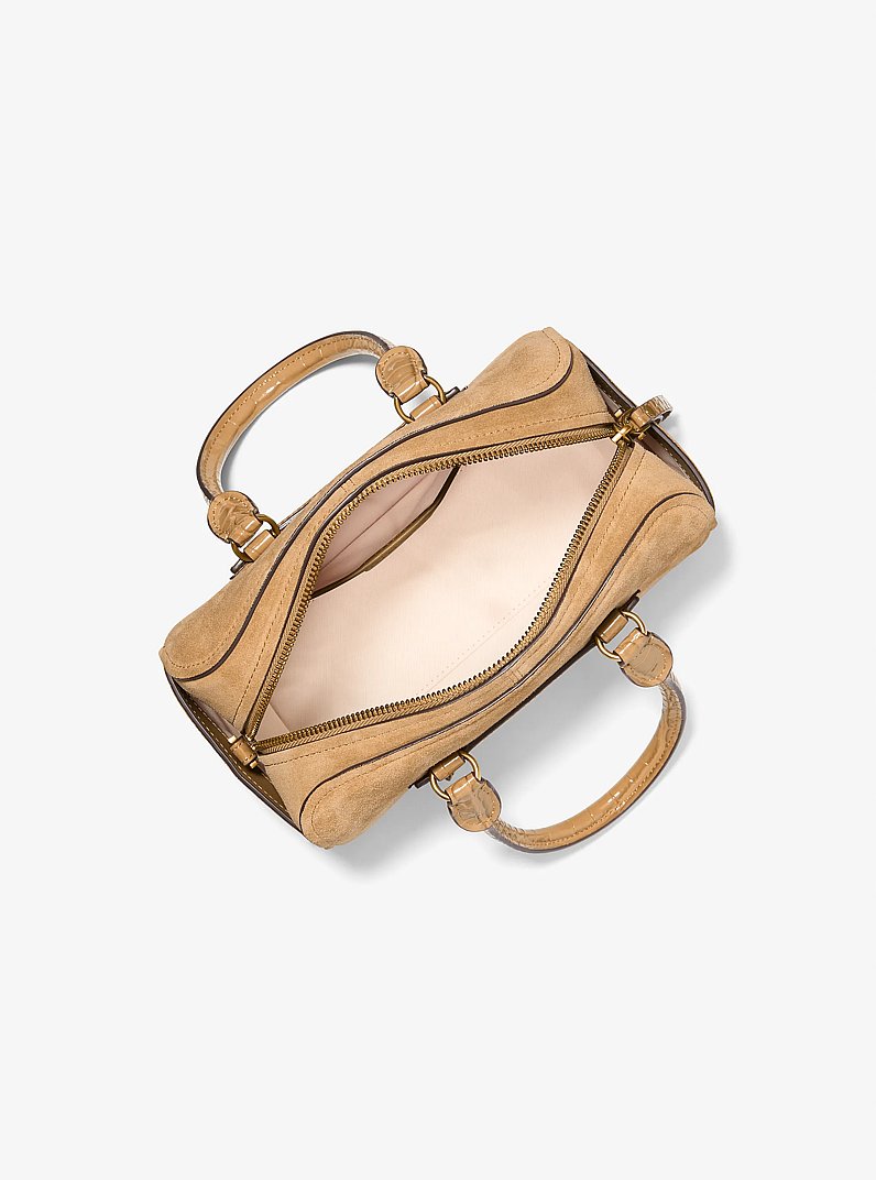 Bowling-Umh&auml;ngetasche Jet Set Travel Extra-Small aus Wildleder in [3740] | Michael Kors