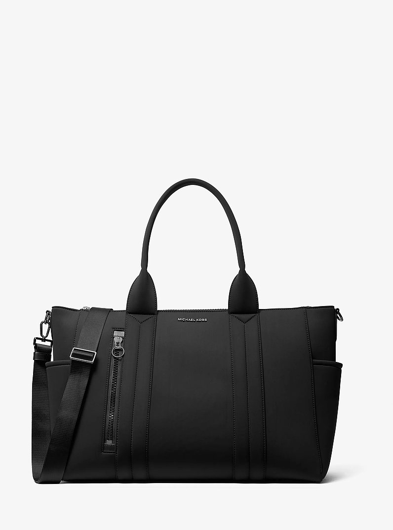 Brooklyn Scuba Travel Tote Bag in BLACK | Michael Kors