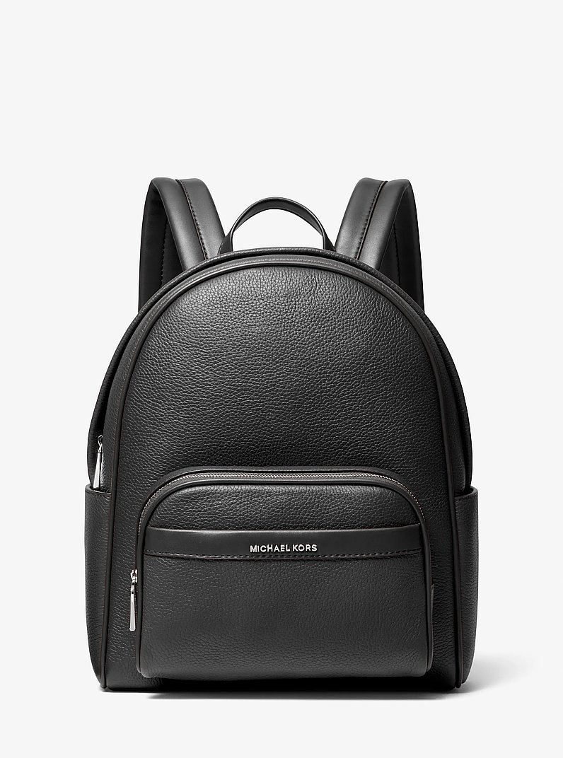 Mochila Bex mediana de piel granulada in NEGRO | Michael Kors