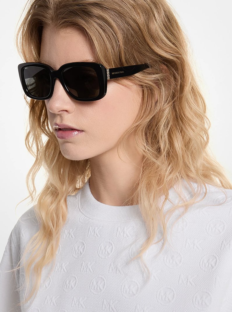 Cambridge Sunglasses in BLACK | Michael Kors