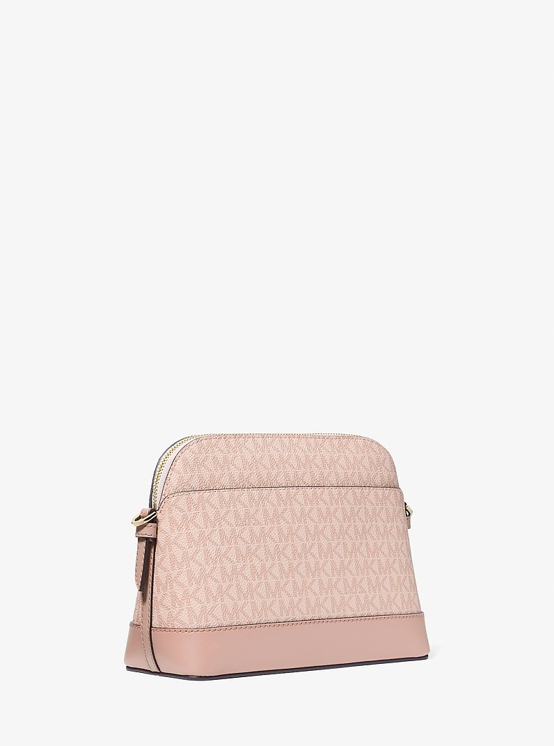 Large Logo Dome Crossbody Bag in BALLET | Michael Kors