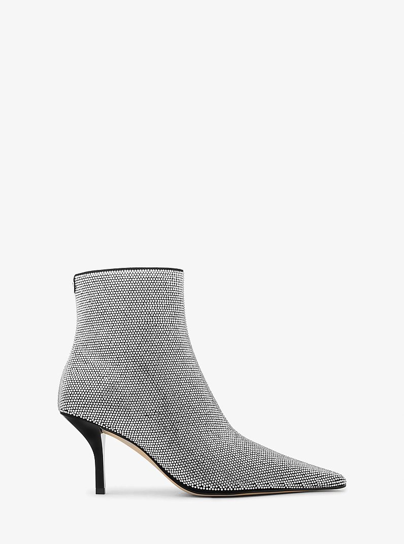 Selina Embellished Boot in BLACK | Michael Kors