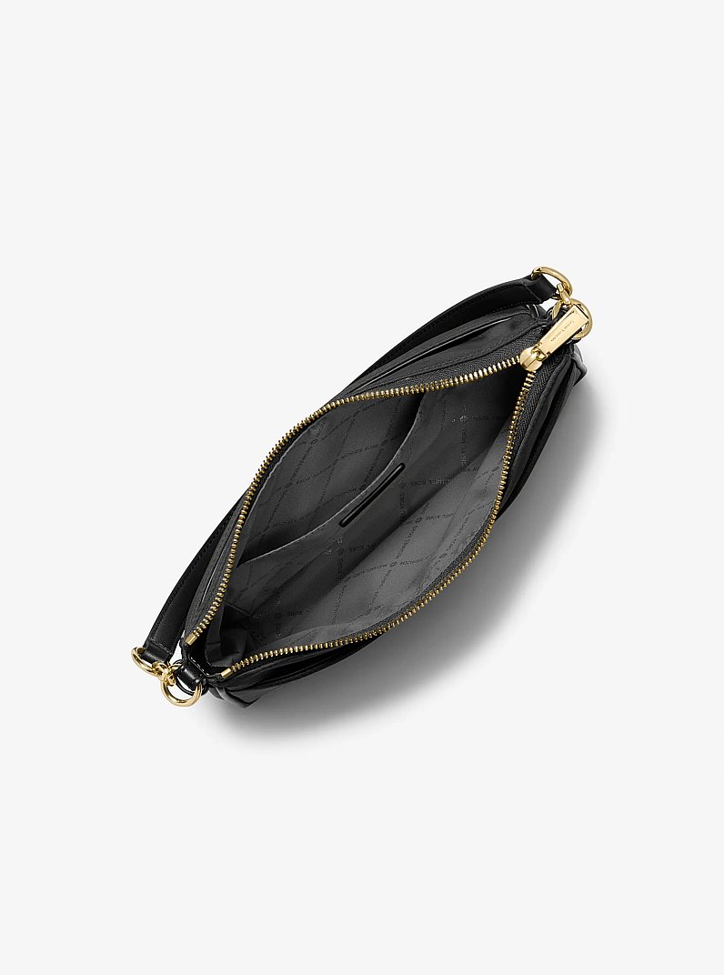 Jet Set Medium Nylon Convertible Pochette in BLACK - Sale