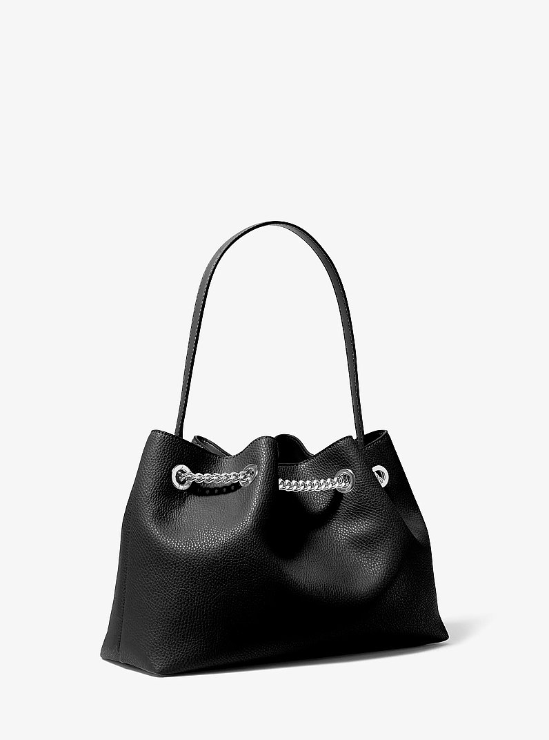 Grand sac &agrave; &eacute;paule Mina in NOIR | Michael Kors